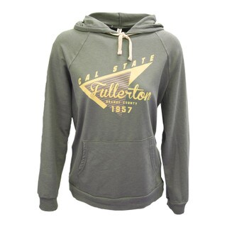 Retro Cal State Fullerton Orange County Hoodie - Sage